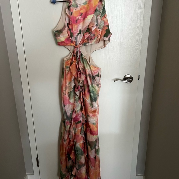 Significant Other Floral Sleeveless Maxi Dress - Picture 1 of 5